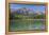 Patricia Lake and Pyramid Mountain, Jasper NP, Alberta, Canada.-Don Paulson-Framed Premier Image Canvas