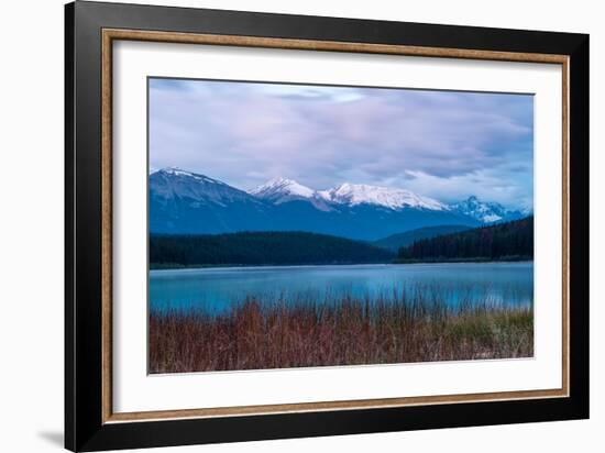 Patricia Lake, Whistlers Peak, Canadian Rocky Mountains-Sonja Jordan-Framed Photographic Print