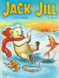 A Real Fish Story - Jack and Jill, January 1964-Patricia Lynn-Framed Premier Image Canvas