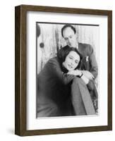 Patricia Neal with Roald Dahl, 1954-Carl Van Vechten-Framed Photographic Print