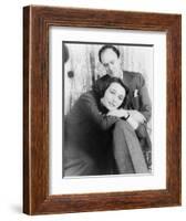 Patricia Neal with Roald Dahl, 1954-Carl Van Vechten-Framed Photographic Print