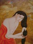Woman Washing Her Face-Patricia O'Brien-Giclee Print