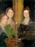 Portrait of the Bronte Sisters, C.1834-Patrick Branwell Bronte-Framed Giclee Print