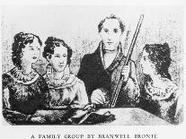 Portrait of the Bronte Sisters, C.1834-Patrick Branwell Bronte-Framed Giclee Print