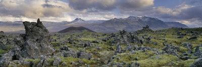 Lava Fields, Snaefellsnes Peninsula, Iceland, Polar Regions-Patrick Dieudonne-Photographic Print