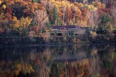 Autumn at Taliesin Visitor Center, Stevens Point, Spring Green, Wisconsin, 1953-Patrick Grehan-Premier Image Canvas