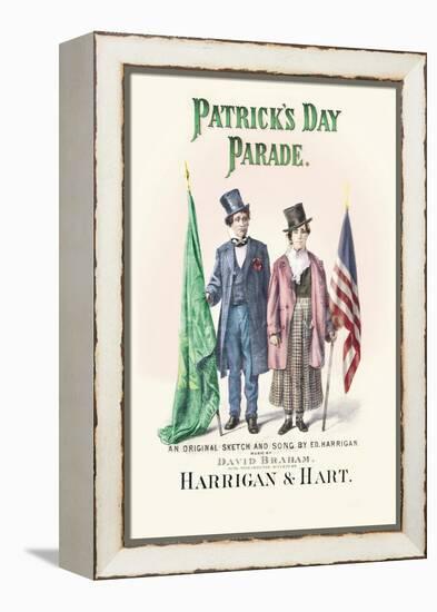 Patrick's Day Parade-null-Framed Stretched Canvas