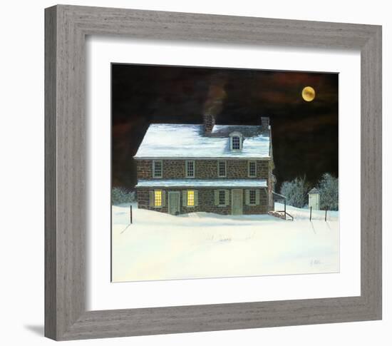 Patriot Moon-Jerry Cable-Framed Art Print