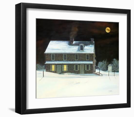 Patriot Moon-Jerry Cable-Framed Art Print