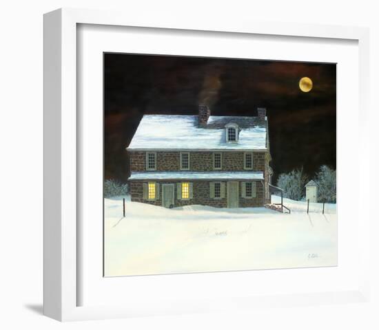 Patriot Moon-Jerry Cable-Framed Art Print