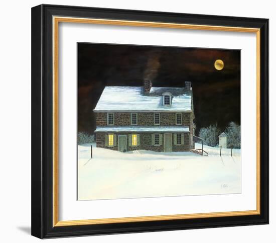 Patriot Moon-Jerry Cable-Framed Art Print