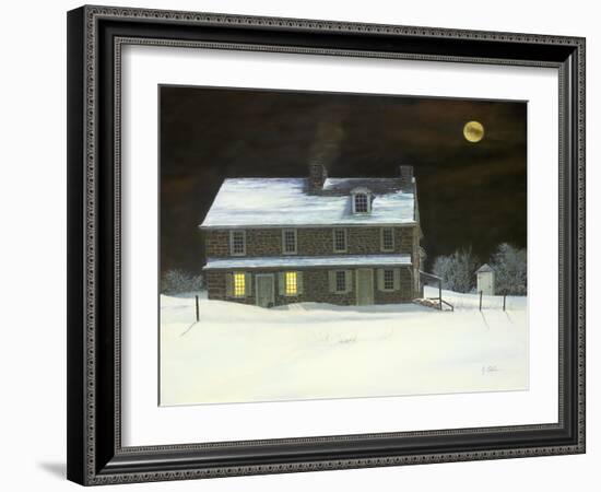 Patriot Moon-Jerry Cable-Framed Giclee Print