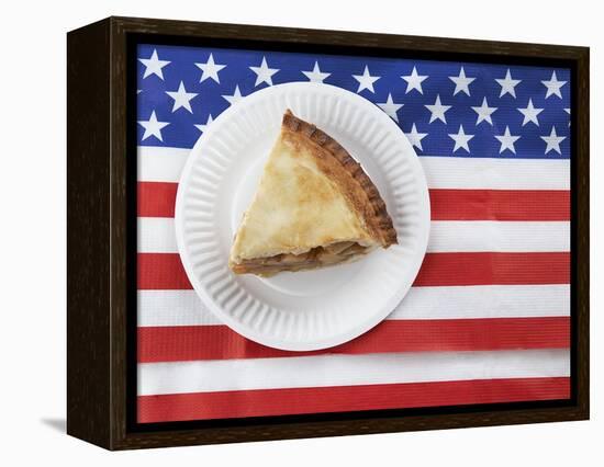 Patriotic apple pie-Fancy-Framed Premier Image Canvas