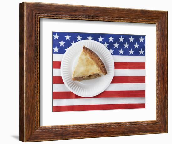 Patriotic apple pie-Fancy-Framed Photographic Print