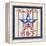 Patriotic Barn Star I-Paul Brent-Framed Stretched Canvas