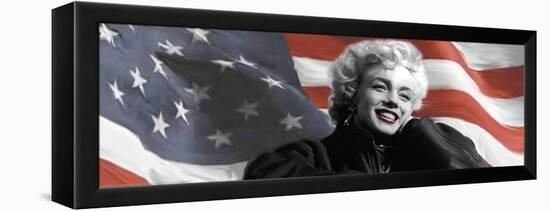 Patriotic Blonde Detail-Robert Everson-Framed Stretched Canvas