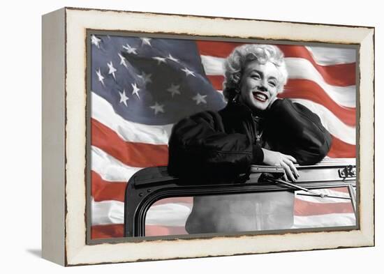 Patriotic Blonde-Robert Everson-Framed Stretched Canvas