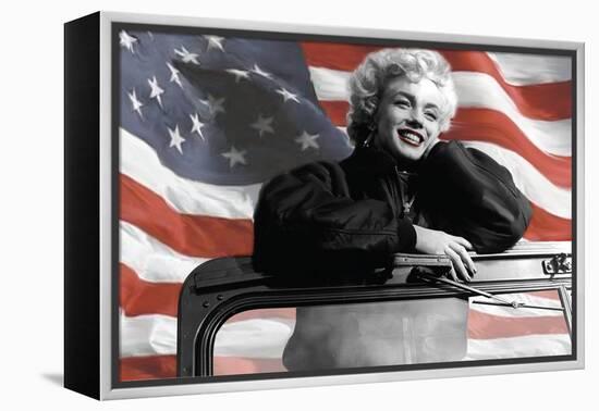 Patriotic Blonde-Robert Everson-Framed Stretched Canvas