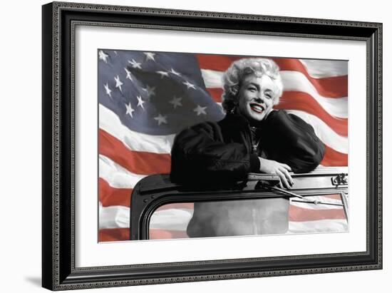 Patriotic Blonde-Robert Everson-Framed Premium Giclee Print