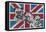 Patriotic British Bulldogs: We're Ready!-null-Framed Stretched Canvas