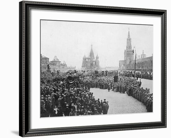 Patriotic Demo Moscow-null-Framed Photographic Print