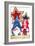 Patriotic Gnomes-Kimberly Allen-Framed Art Print