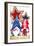 Patriotic Gnomes-Kimberly Allen-Framed Art Print