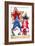 Patriotic Gnomes-Kimberly Allen-Framed Art Print