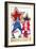 Patriotic Gnomes-Kimberly Allen-Framed Art Print