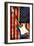 Patriotic Guitar-Jace Grey-Framed Art Print