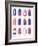 Patriotic Popsicles-Anna Quach-Framed Art Print