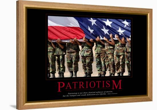 Patriotism-null-Framed Stretched Canvas