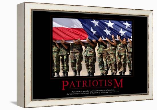 Patriotism-null-Framed Stretched Canvas