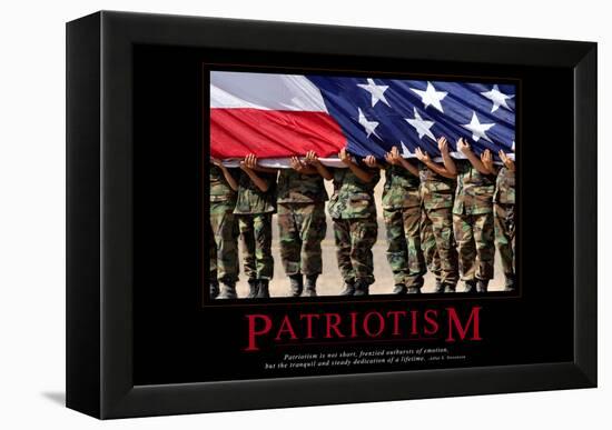 Patriotism-null-Framed Stretched Canvas