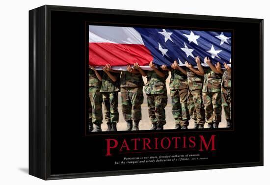 Patriotism-null-Framed Stretched Canvas