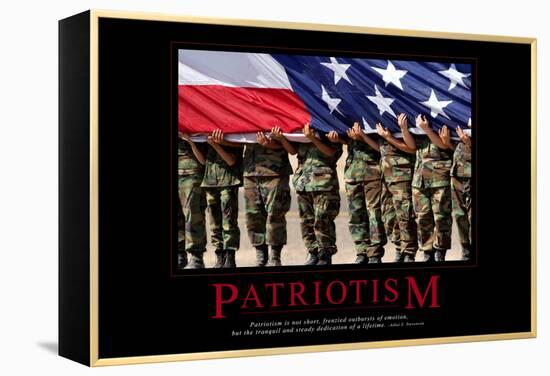 Patriotism-null-Framed Stretched Canvas