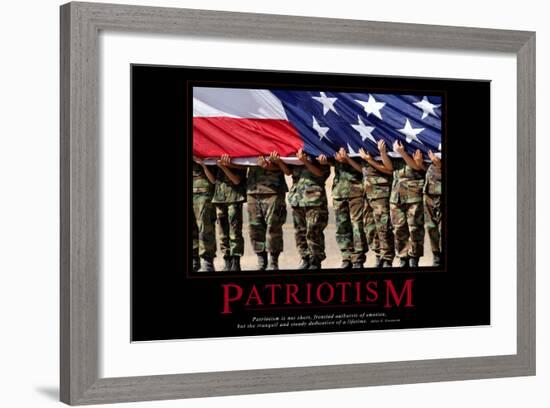 Patriotism-null-Framed Art Print