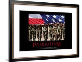 Patriotism-null-Framed Art Print