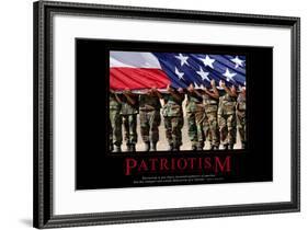 Patriotism-null-Framed Art Print