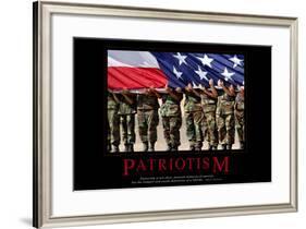 Patriotism-null-Framed Art Print