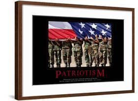 Patriotism-null-Framed Art Print