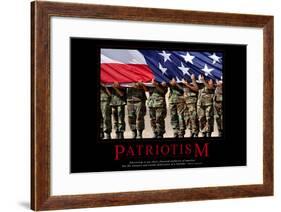 Patriotism-null-Framed Art Print