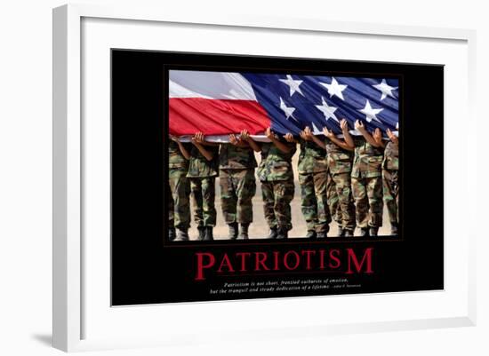 Patriotism-null-Framed Art Print