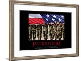 Patriotism-null-Framed Art Print