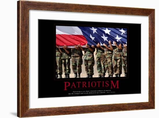 Patriotism-null-Framed Art Print