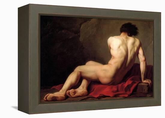 Patroclus-Jacques-Louis David-Framed Stretched Canvas