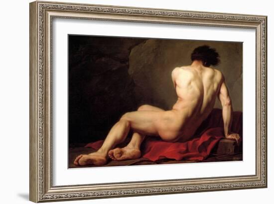 Patroclus-Jacques-Louis David-Framed Art Print