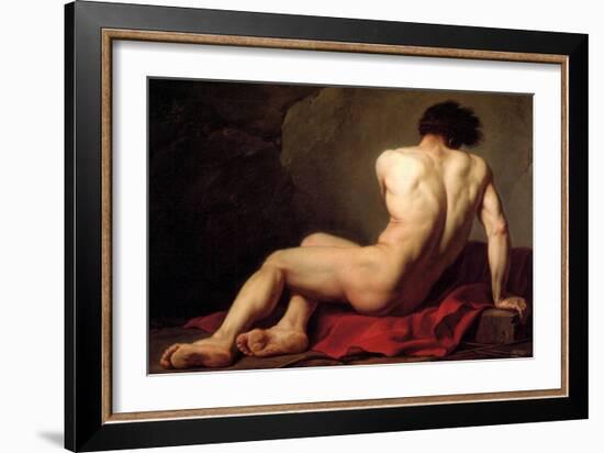 Patroclus-Jacques-Louis David-Framed Art Print