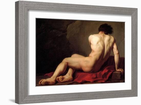 Patroclus-Jacques-Louis David-Framed Premium Giclee Print