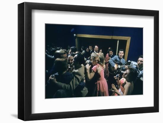 Patrons Dancing in the Blue Derby Jazz Club in Melbourne, Australia, 1956-John Dominis-Framed Photographic Print